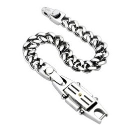 Bracelet acier inoxydable Rectangle Design Moderne