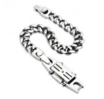 Bracelet acier inoxydable Rectangle Design Moderne