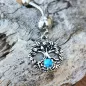 Piercing nombril arbre de vie pierre turquoise
