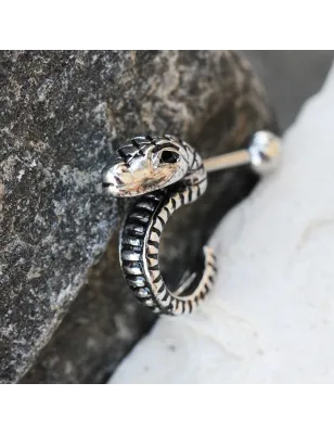 Piercing cartilage hélix serpent