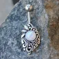 Piercing nombril vigne victorienne opale Piercing nombril vigne victorienne opale