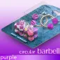 Pack 2 Piercing fer à cheval Violet