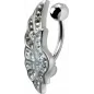 Piercing nombril Crystal Evolution Swarovski Aile d'ange inversé