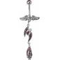 Piercing nombril Crystal Evolution Swarovski Chauve-souris