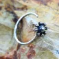 Piercing nez anneau antique floral