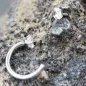 Piercing fer à cheval interne gemmes