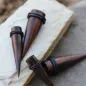 Piercing écarteur oreille en bois de sono