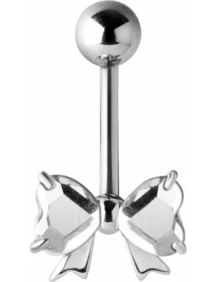 Piercing nombril noeud Crystal Swarovski