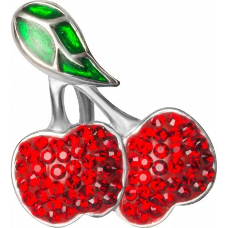 Piercing nombril Crystal Evolution Swarovski cerise