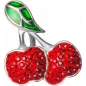 Piercing nombril Crystal Evolution Swarovski cerise