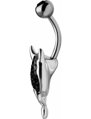 Piercing nombril Crystal Evolution Swarovski Boule 8 endiablée