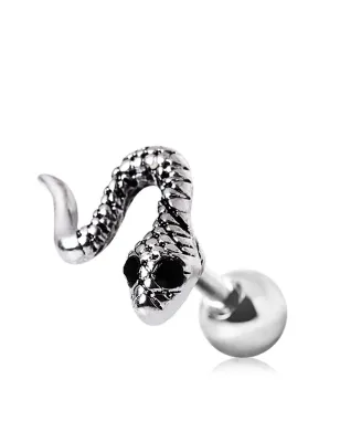 Piercing cartilage hélix serpent