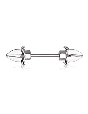 Piercing téton barbell lance