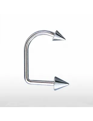 Piercing labret Loop Spikes - Bijou Piercing Labret