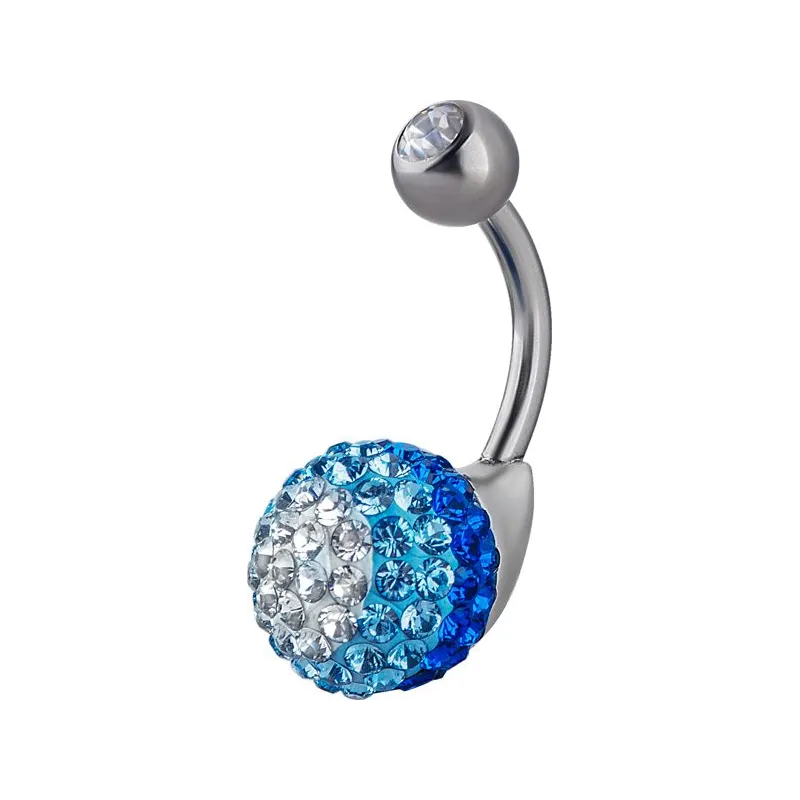 Piercing nombril Crystal Evolution Swarovski Galaxie