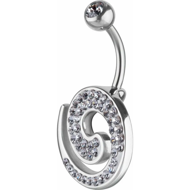 Piercing nombril Crystal Evolution Swarovski Tourbillon Titane G23