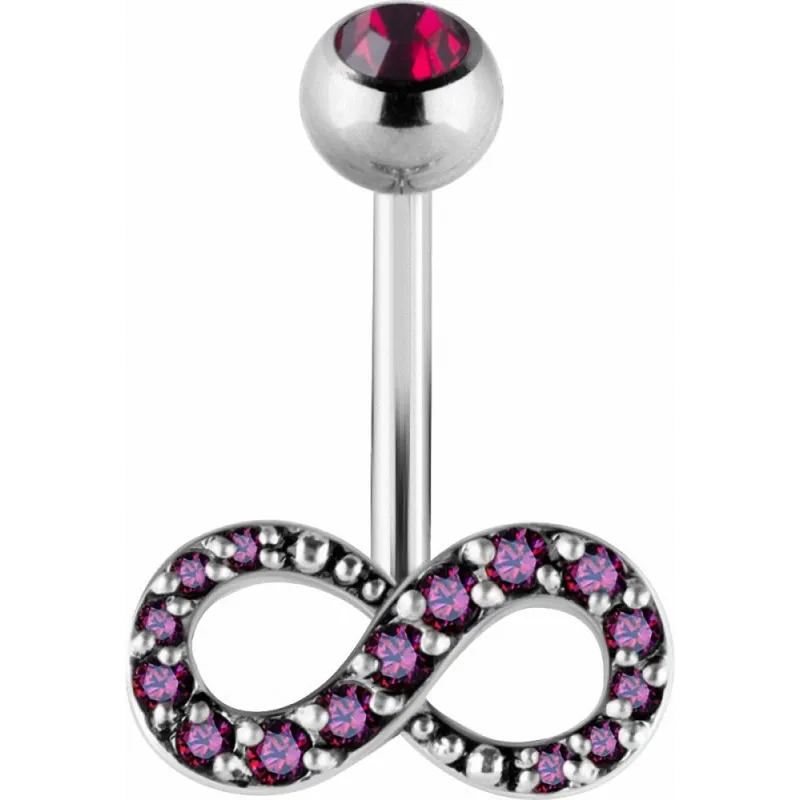 Piercing nombril Crystal Evolution Infini Zirconia Swarovski