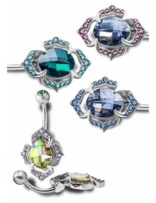 Piercing nombril Crystal Evolution Swarovski Marrakech