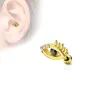 Piercing oreille cartilage oeil omniscient plaqué or