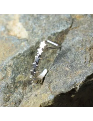 Piercing nez demi-cercle multiples étoiles