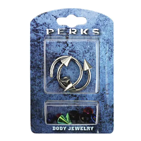 Pack 2 Piercing fer à cheval Pointes Titane