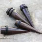 Piercing écarteur oreille en bois d'ébène