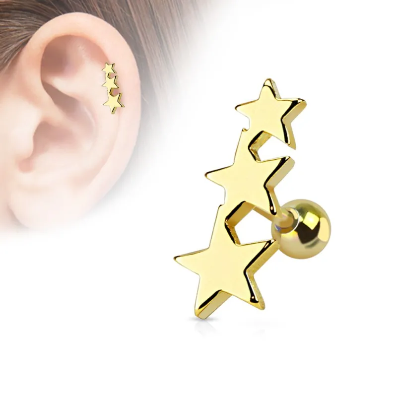 Tata Gisèle Piercing Lot De Tops A Visser En Acier Chirurgical