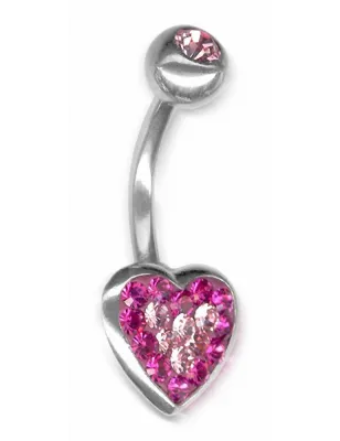 Piercing nombril Crystal Evolution Swarovski Bouclier