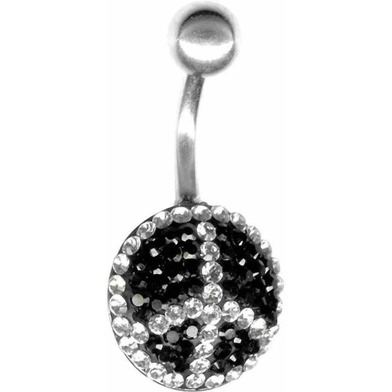 Piercing nombril Crystal Evolution Swarovski Peace