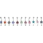 Piercing nombril Crystal Evolution Swarovski étoile