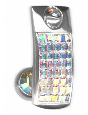 Piercing nombril Crystal Evolution Bouclier Swarovski