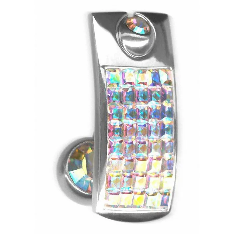 Piercing nombril Crystal Evolution Bouclier Swarovski