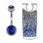 Piercing nombril Crystal Evolution Bouclier Swarovski