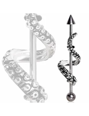 Piercing industriel avec tentacule