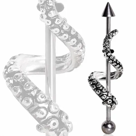 Piercing industriel avec tentacule