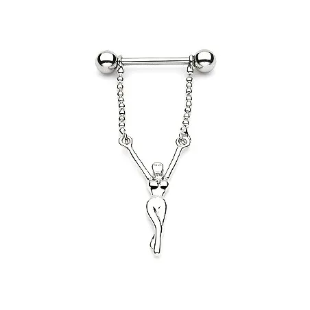 Piercing Téton Pendentif Femme - Bijou Piercing Téton