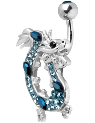 Piercing nombril Crystal Evolution Swarovski Dragon