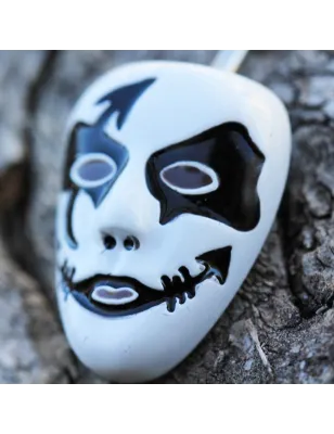 Piercing nombril masque de Pierrot