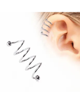 Piercing quatre spirale