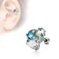 Piercing cartilage hélix multi cristaux