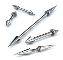 Piercing Barbell Spikes