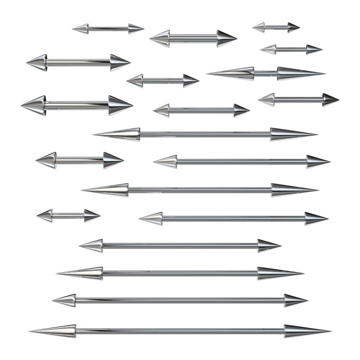 Piercing Barbell Spikes