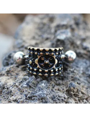 Piercing cartilage hélix manchette Steampunk