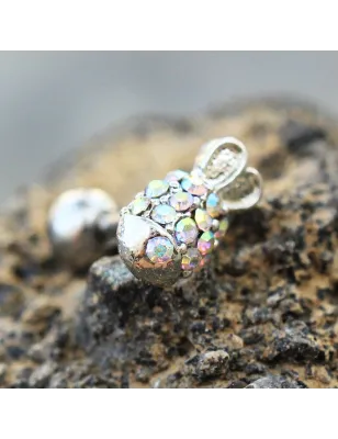 Piercing oreille cartilage hélix poisson aurore boréale