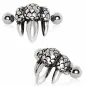 Piercing cartilage hélix manchette griffe de dragon