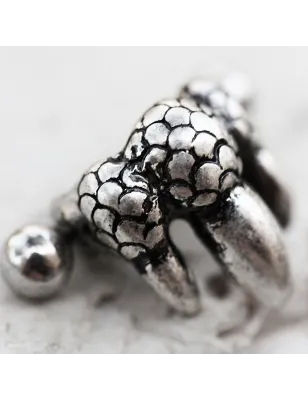 Piercing cartilage hélix manchette griffe de dragon