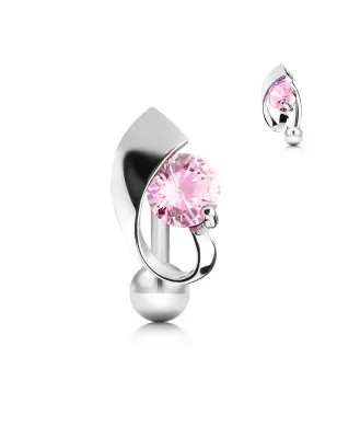 Piercing nombril inversé Strass