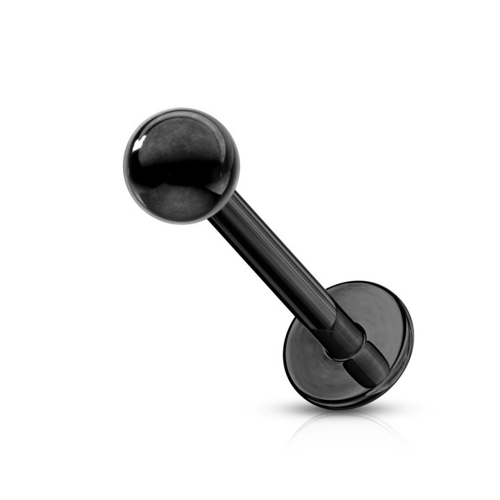 Piercing Labret Titane anodisé avec Bille