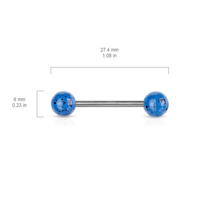 Piercing langue tâches