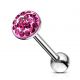 Piercing langue Dome Rond